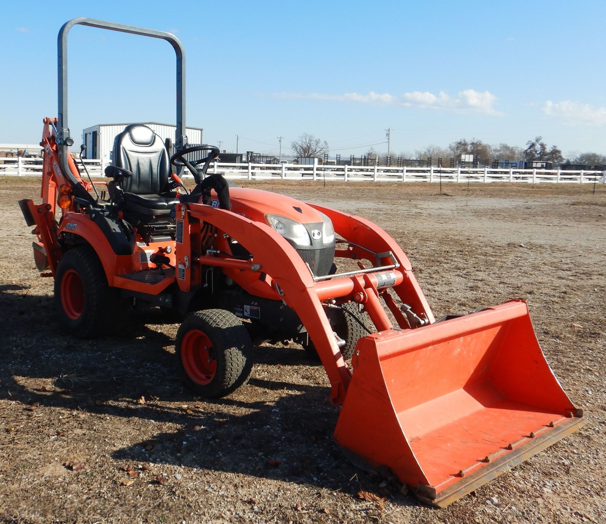 2018 Kubota BX23S Backhoe thumbnail 2