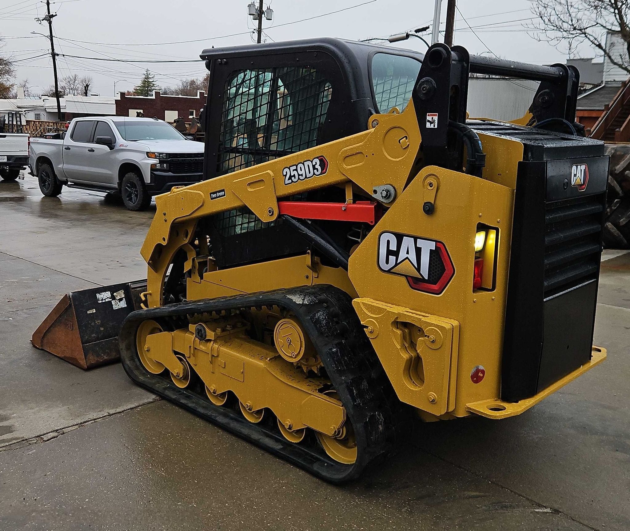 2020 Caterpillar 259D3 Tracked Skid Steer Loader thumbnail 2