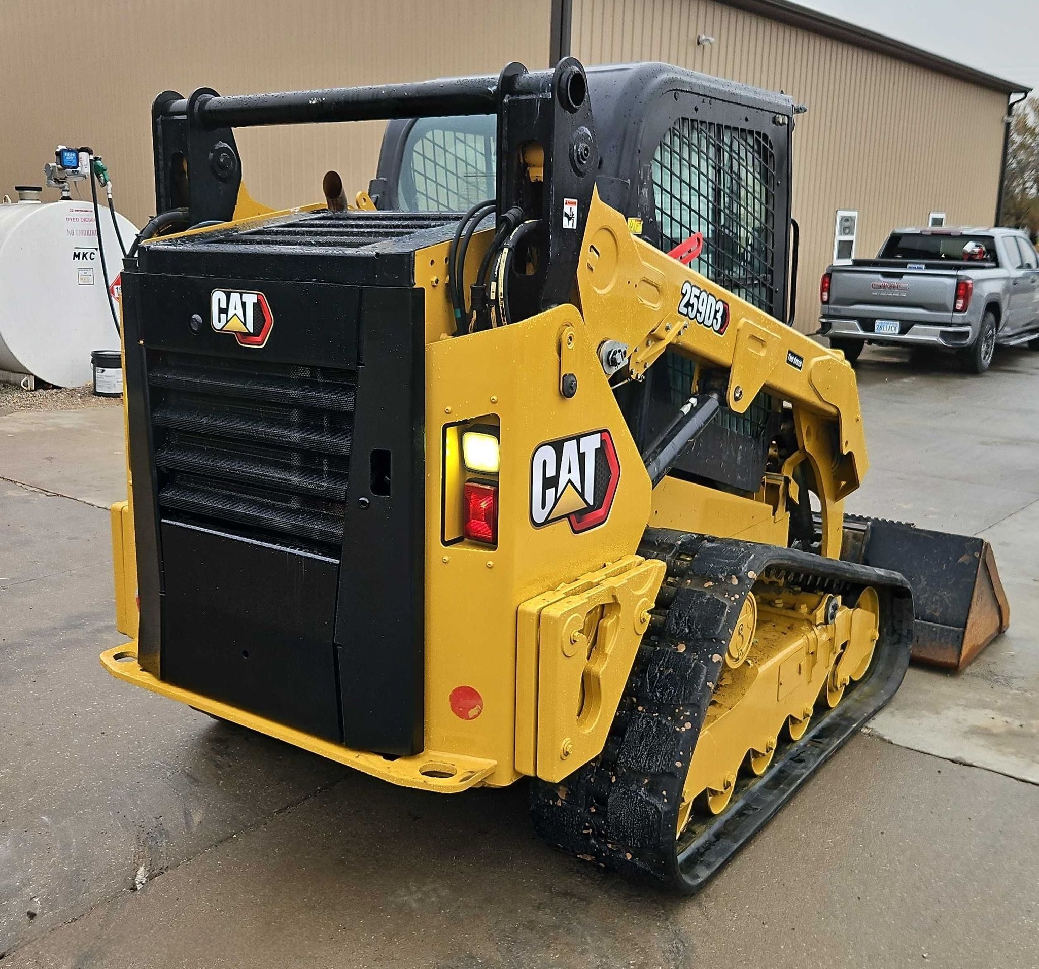 2020 Caterpillar 259D3 Tracked Skid Steer Loader thumbnail 3